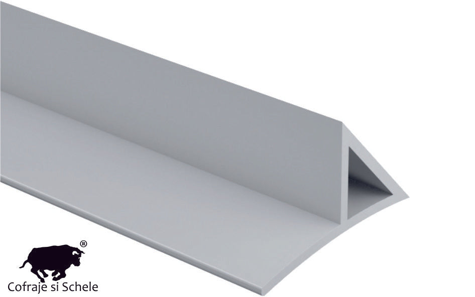 Sipca colt 10X15X24mm cu aripioara 2.5m