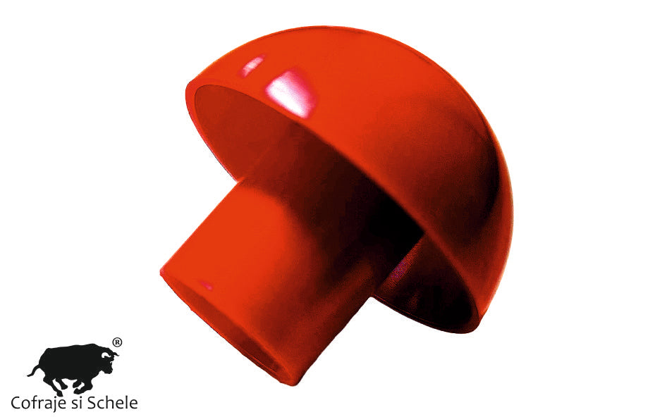 Capac protectie fierbeton rosu (ciuperca)