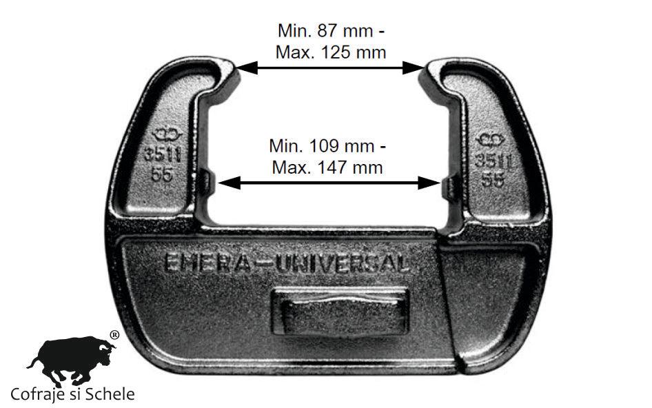 Cleste rapid universal cofraje metalice