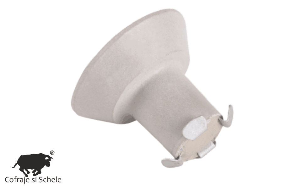 Dop RivePlug din ciment cu aripi metalice