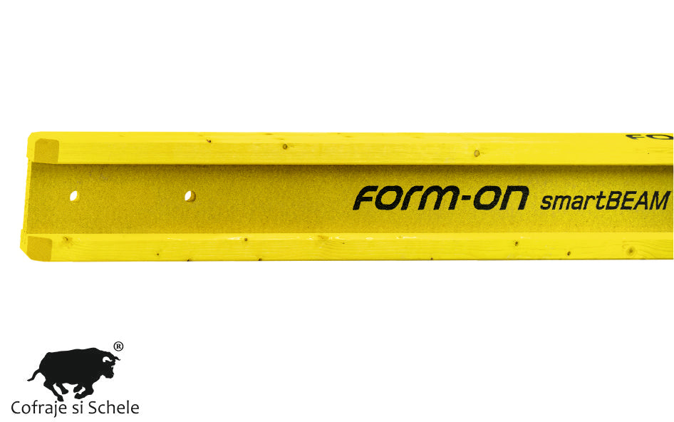 Grinda H20 smartBEAM 20P 4,50m, miez conglomerat, capete rotunjite