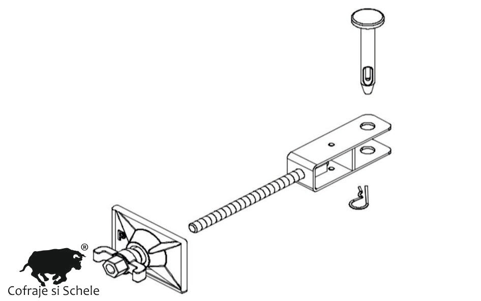 Kit conectare traverse rigidizare