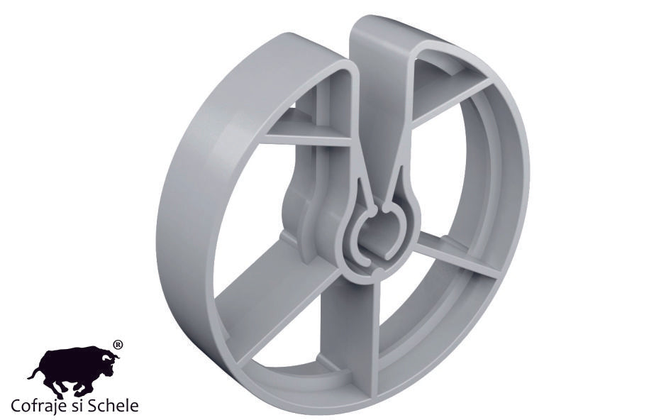 Rozeta pvc R50GBAmm, 45 buc