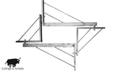 Cravate stalpi 50-95cm set 4 elemente