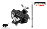 Cuplaje conectare extensii popi aluminiu TITAN HV 2 buc/set